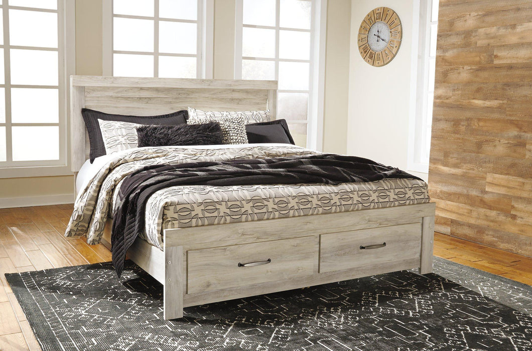 Bellaby Bed with 2 Storage Drawers - In Home Furniture (San Antonio, TX)