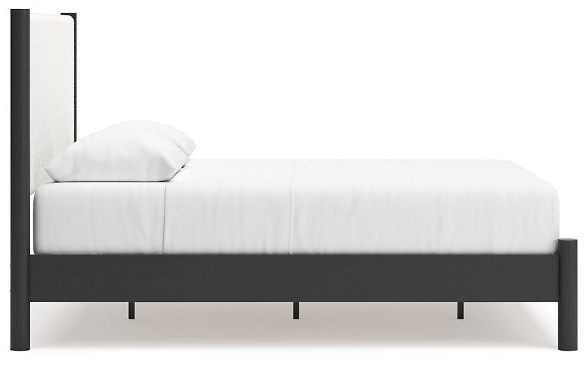 Cadmori Upholstered Bed - In Home Furniture (San Antonio, TX)