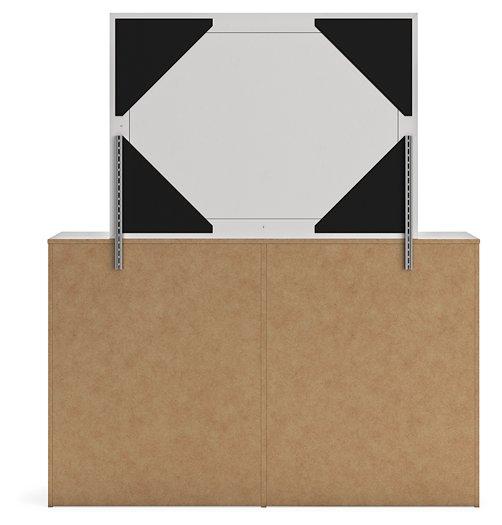 Cayboni Dresser and Mirror - In Home Furniture (San Antonio, TX)