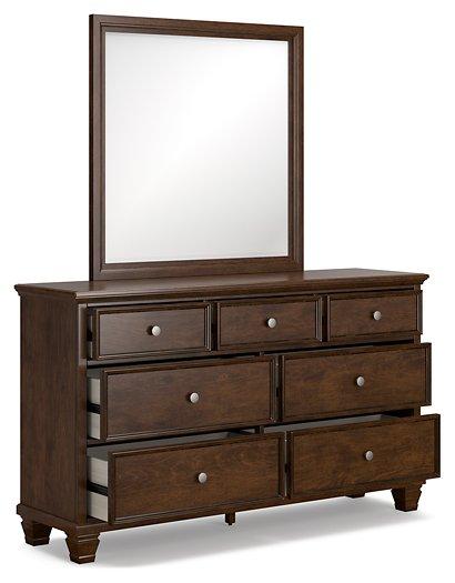Danabrin Dresser and Mirror - In Home Furniture (San Antonio, TX)