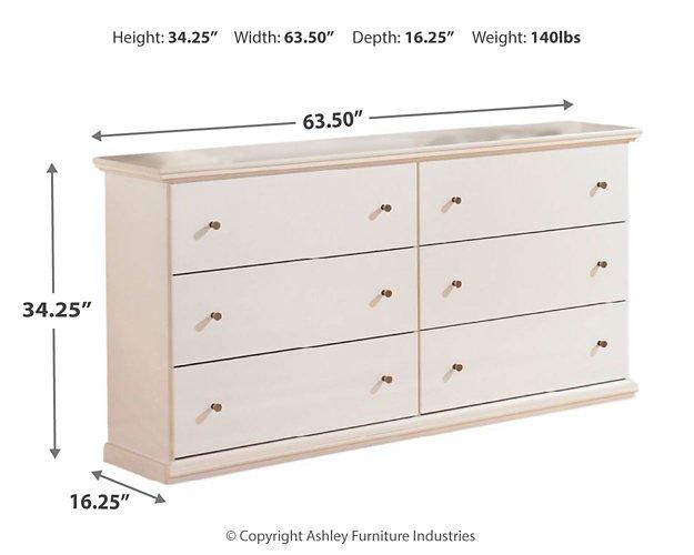 Bostwick Shoals Youth Dresser - In Home Furniture (San Antonio, TX)