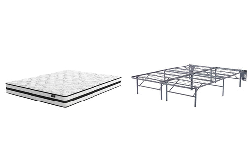 8 Inch Chime Innerspring Mattress Set - In Home Furniture (San Antonio, TX)