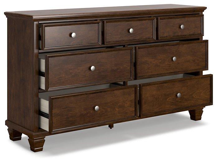 Danabrin Dresser and Mirror - In Home Furniture (San Antonio, TX)