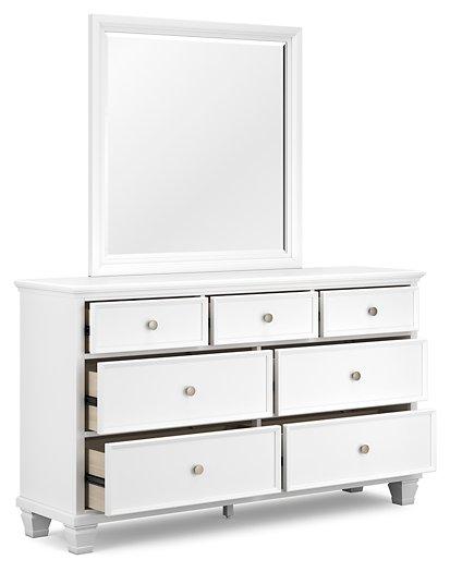 Fortman Dresser and Mirror - In Home Furniture (San Antonio, TX)