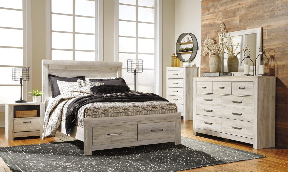 Bellaby Bed with 2 Storage Drawers - In Home Furniture (San Antonio, TX)