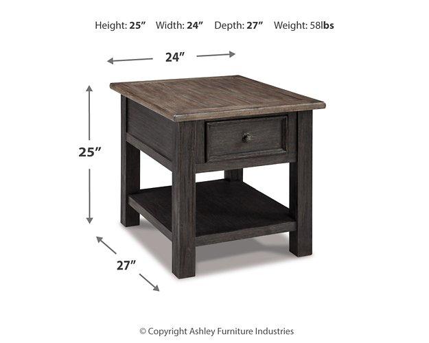 Tyler Creek End Table Set - In Home Furniture (San Antonio, TX)