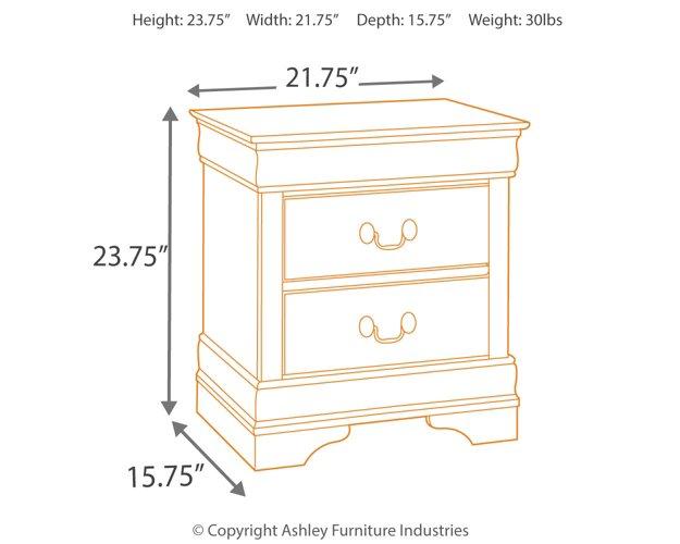 Alisdair Nightstand - In Home Furniture (San Antonio, TX)