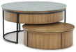 Fridley Occasional Table Set - In Home Furniture (San Antonio, TX)