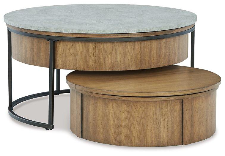 Fridley Occasional Table Set - In Home Furniture (San Antonio, TX)