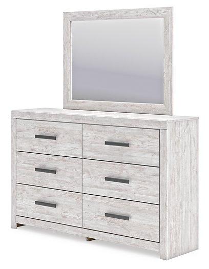 Cayboni Dresser and Mirror - In Home Furniture (San Antonio, TX)