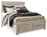 Bellaby Bed with 2 Storage Drawers - In Home Furniture (San Antonio, TX)