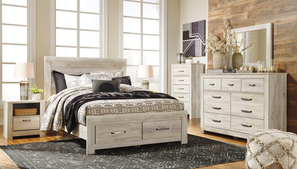 Bellaby Bed with 2 Storage Drawers - In Home Furniture (San Antonio, TX)