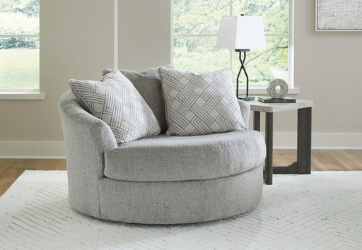 Casselbury Oversized Swivel Accent Chair - In Home Furniture (San Antonio, TX)