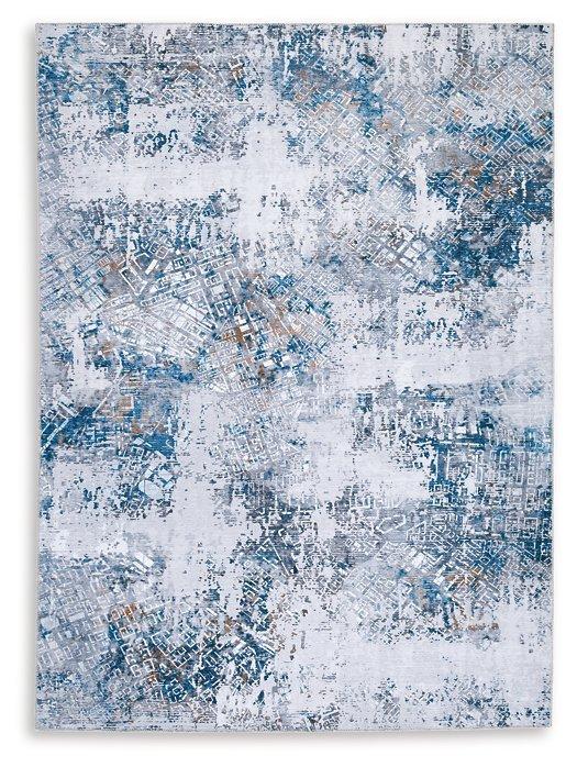 Garyard 5' x 7' Washable Rug - In Home Furniture (San Antonio, TX)