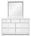 Fortman Dresser and Mirror - In Home Furniture (San Antonio, TX)
