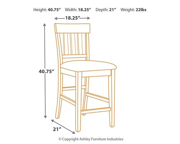 Haddigan Counter Height Bar Stool