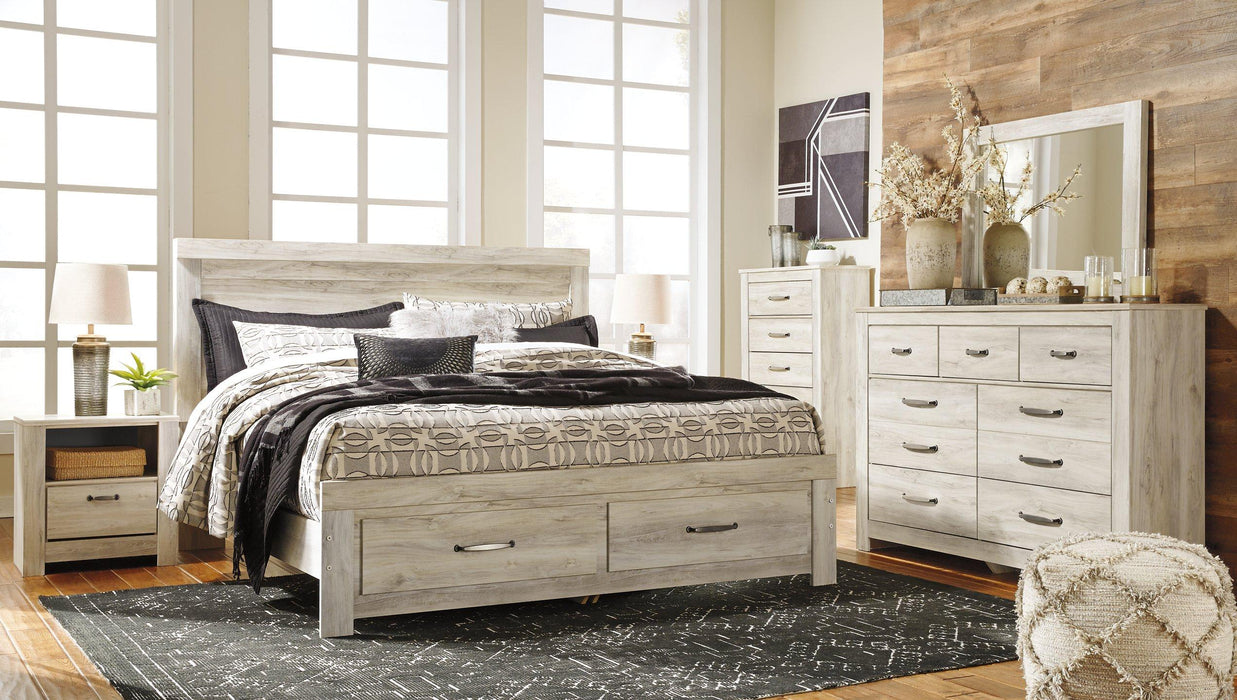 Bellaby Bed with 2 Storage Drawers - In Home Furniture (San Antonio, TX)