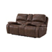 Atlantis 3PC Living Room Set in Heritage Brown-Sofa, Loveseat & Recliner - In Home Furniture (San Antonio, TX)