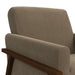 Ava Chair in Langley Cocoa - In Home Furniture (San Antonio, TX)
