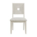 Avalanche Dining Side Chair in Antique White (2 Per Carton) - In Home Furniture (San Antonio, TX)