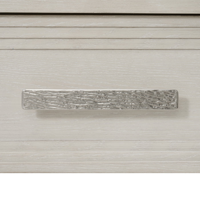 Avalanche Sofa Table in Antique White - In Home Furniture (San Antonio, TX)