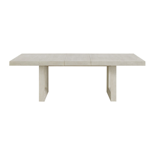Avalanche Rectangular Dining Table with 18" Leaf in Antique White - In Home Furniture (San Antonio, TX)