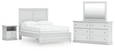 Bostwick Shoals Bedroom Package - In Home Furniture (San Antonio, TX)