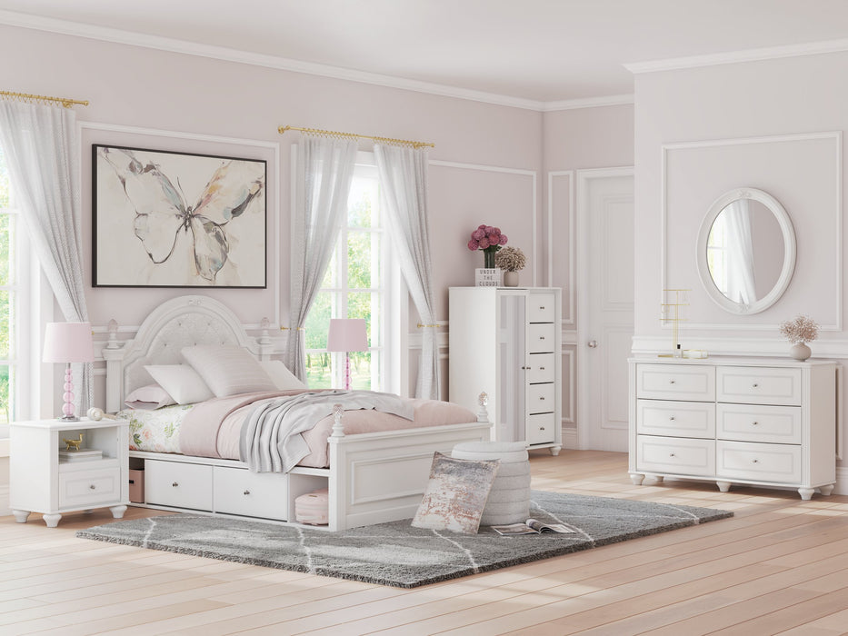 Kozlani Upholstered Bed - In Home Furniture (San Antonio, TX)