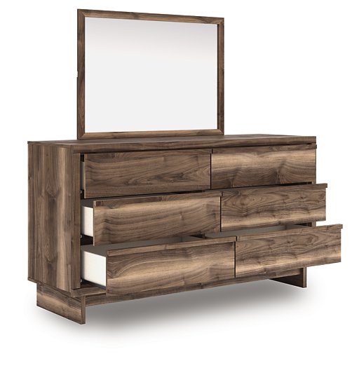 Chirason Dresser and Mirror - In Home Furniture (San Antonio, TX)
