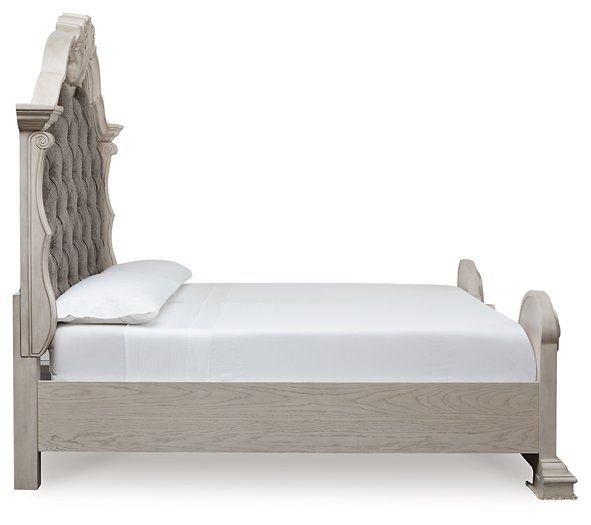 Bruchandi Upholstered Bed - In Home Furniture (San Antonio, TX)