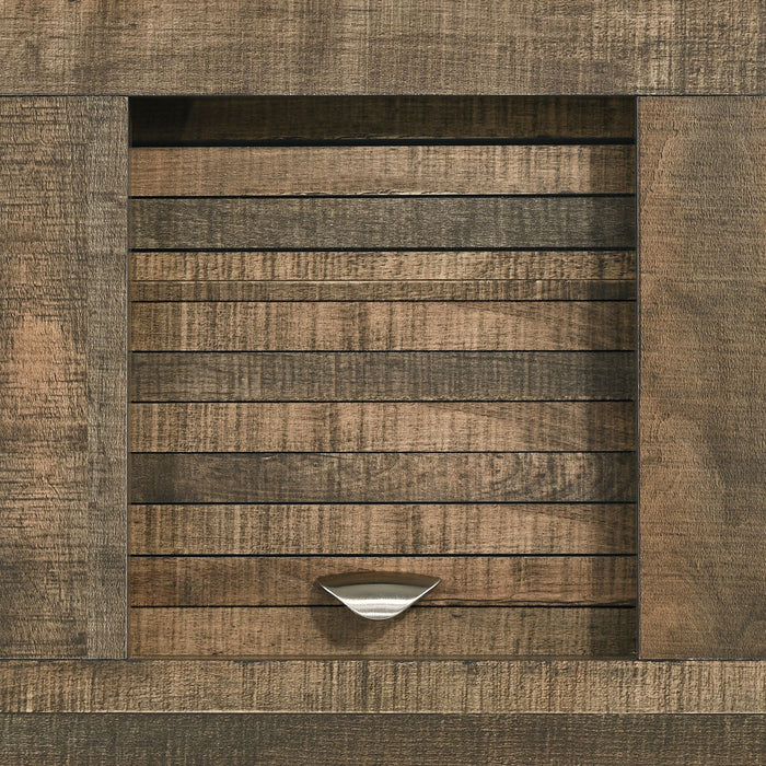 Bailey Bookcase Panel Bedroom Set with Bluetooth - In Home Furniture (San Antonio, TX)