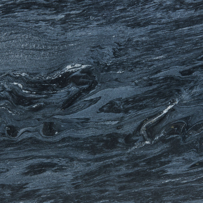 Beckley End Table Complete in Dark Marble Top - In Home Furniture (San Antonio, TX)