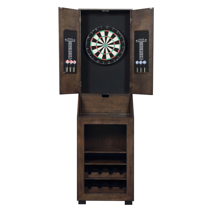 Bones Dartboard Cabinet SSG-120405 Cabinet with Dartboard - In Home Furniture (San Antonio, TX)