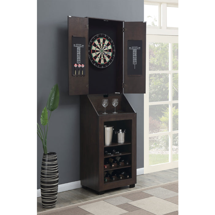 Bones Dartboard Cabinet SSG-120405 Cabinet with Dartboard - In Home Furniture (San Antonio, TX)