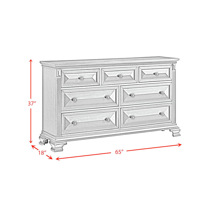 Bridgestone 7-Drawer Dresser - In Home Furniture (San Antonio, TX)