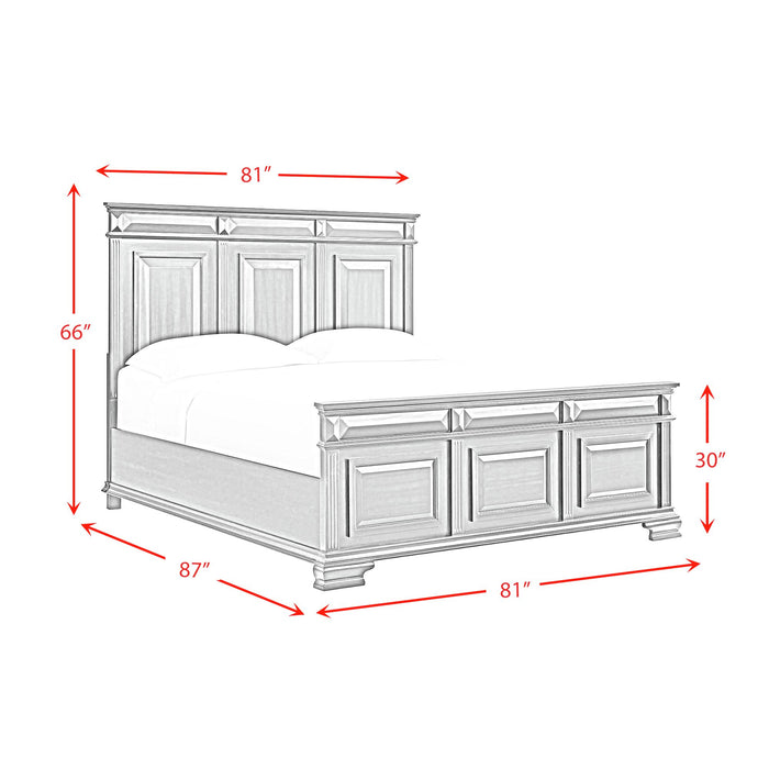 Bridgestone Panel Bedroom Set - In Home Furniture (San Antonio, TX)