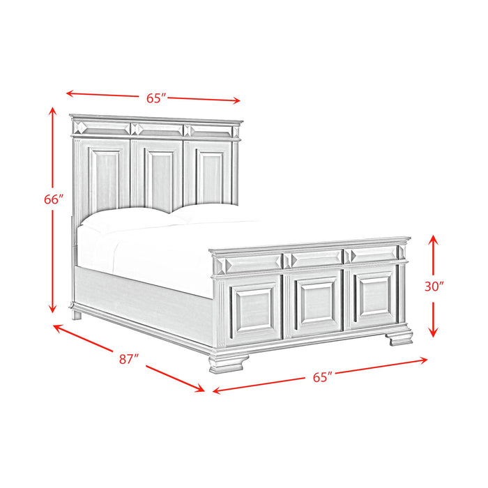 Bridgestone Panel Bed - In Home Furniture (San Antonio, TX)