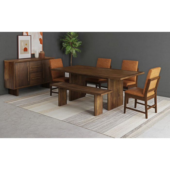 Brisbane Dining Table in Brown - In Home Furniture (San Antonio, TX)