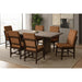 Brisbane Dining Side Chair with Bozeman Brown PU in Brown (2 Per Carton) - In Home Furniture (San Antonio, TX)