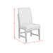 Brisbane Dining Side Chair with Bozeman Brown PU in Brown (2 Per Carton) - In Home Furniture (San Antonio, TX)