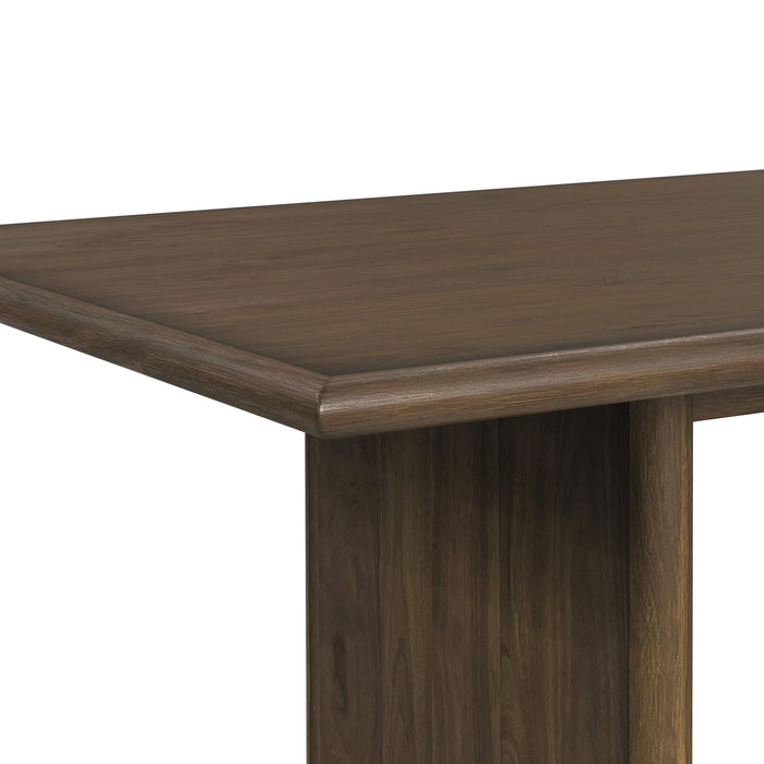 Brisbane Dining Table in Brown - In Home Furniture (San Antonio, TX)