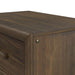 Brisbane Nightstand with USBC and LED in Brown - In Home Furniture (San Antonio, TX)