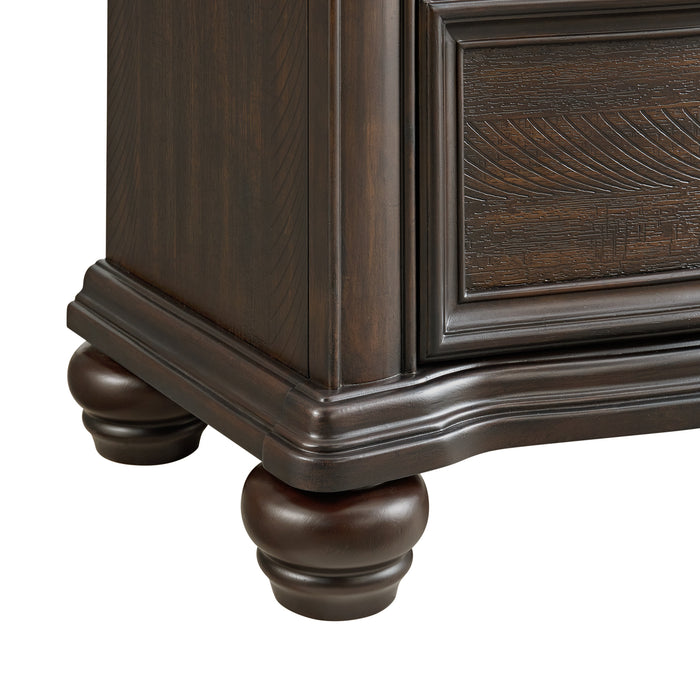 Brunswick 5-Drawer Chest in Mahogany - In Home Furniture (San Antonio, TX)