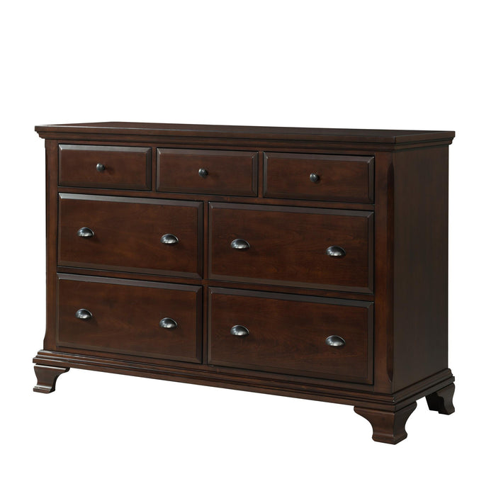 Canton Dresser Cherry - In Home Furniture (San Antonio, TX)