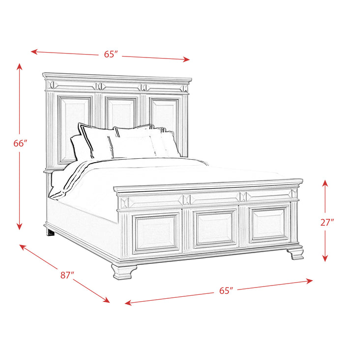 Calloway Panel Bedroom Set - In Home Furniture (San Antonio, TX)