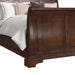 Cameron Cherry Sleigh Bed - In Home Furniture (San Antonio, TX)