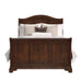 Cameron Cherry Sleigh Bed - In Home Furniture (San Antonio, TX)