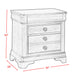Cameron Nightstand - In Home Furniture (San Antonio, TX)