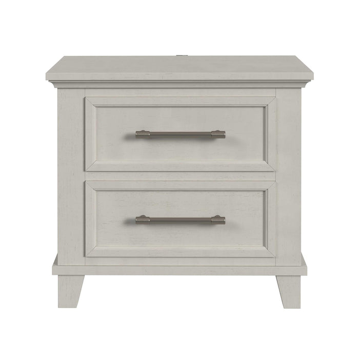 Canterbury 2-Drawer Nightstand with USB - In Home Furniture (San Antonio, TX)