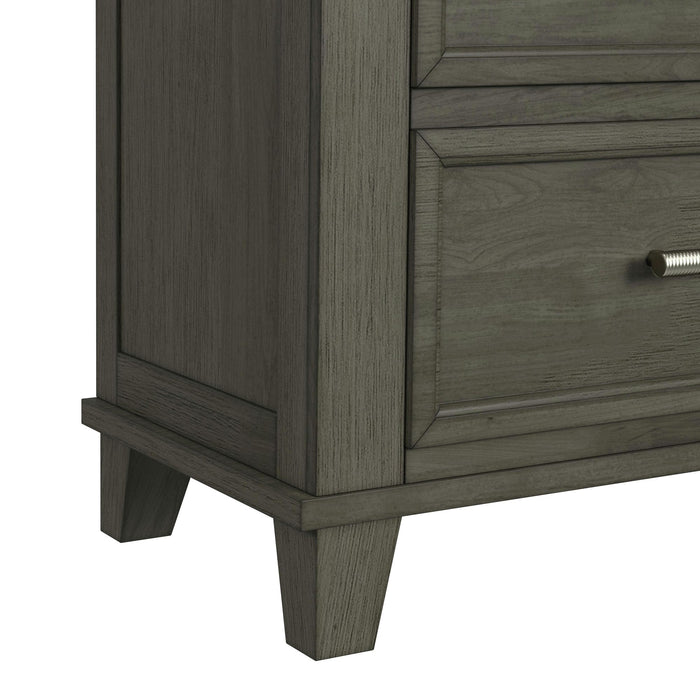 Canterbury 2-Drawer Nightstand with USB - In Home Furniture (San Antonio, TX)